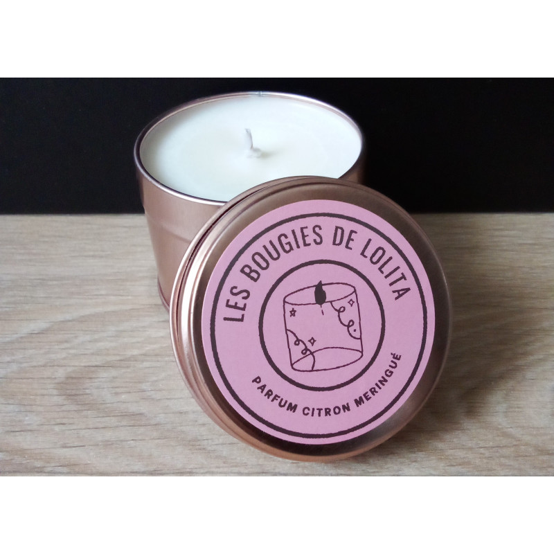 Bougie parfumée - Citron meringué